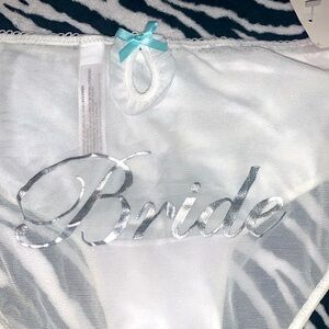 🎁NWT women's Gilligan & O'malley bride, hipster lace underwear large